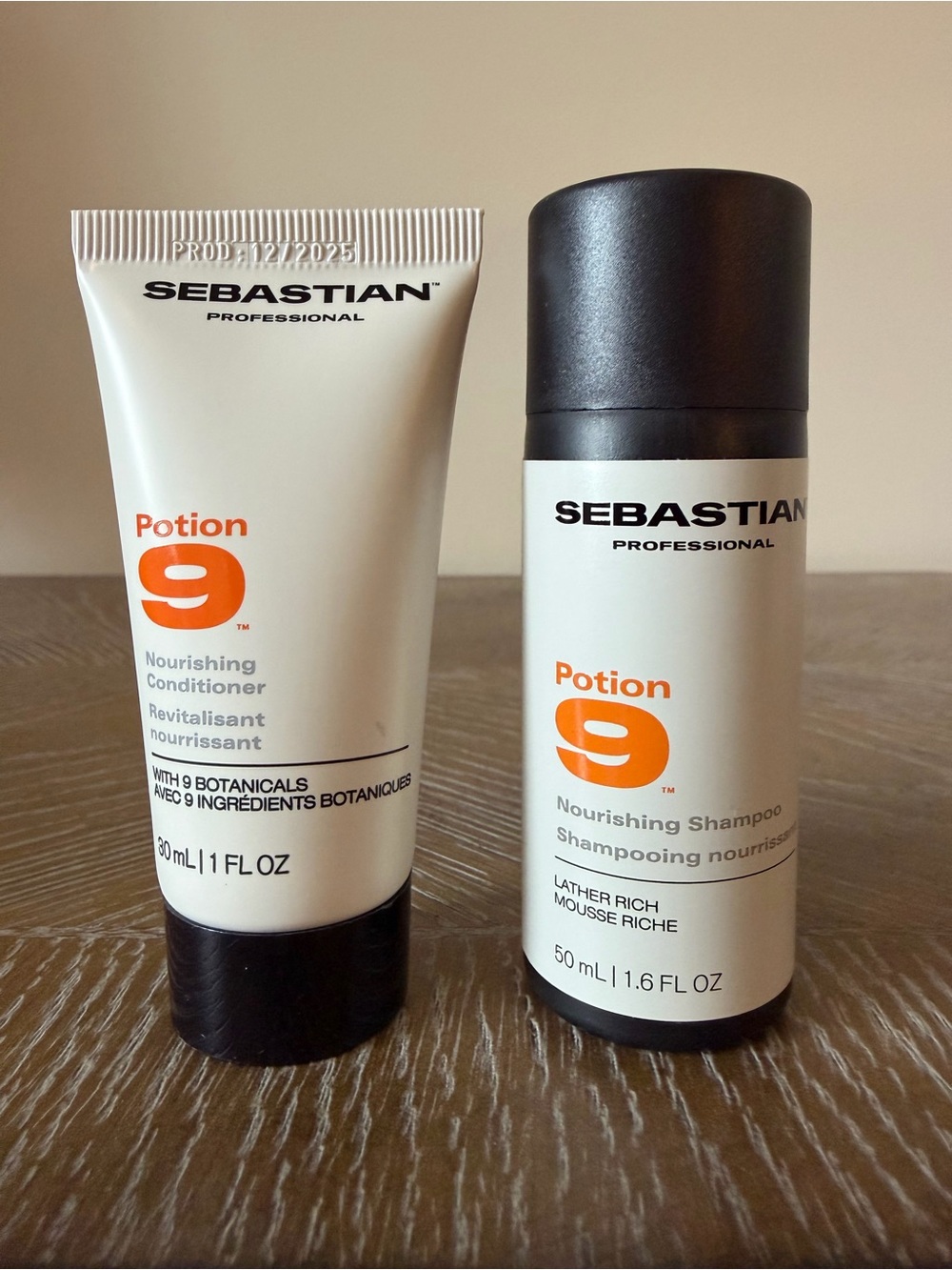 🌼 4/$13 - New set of Sebastian Professional haircare set potion 9